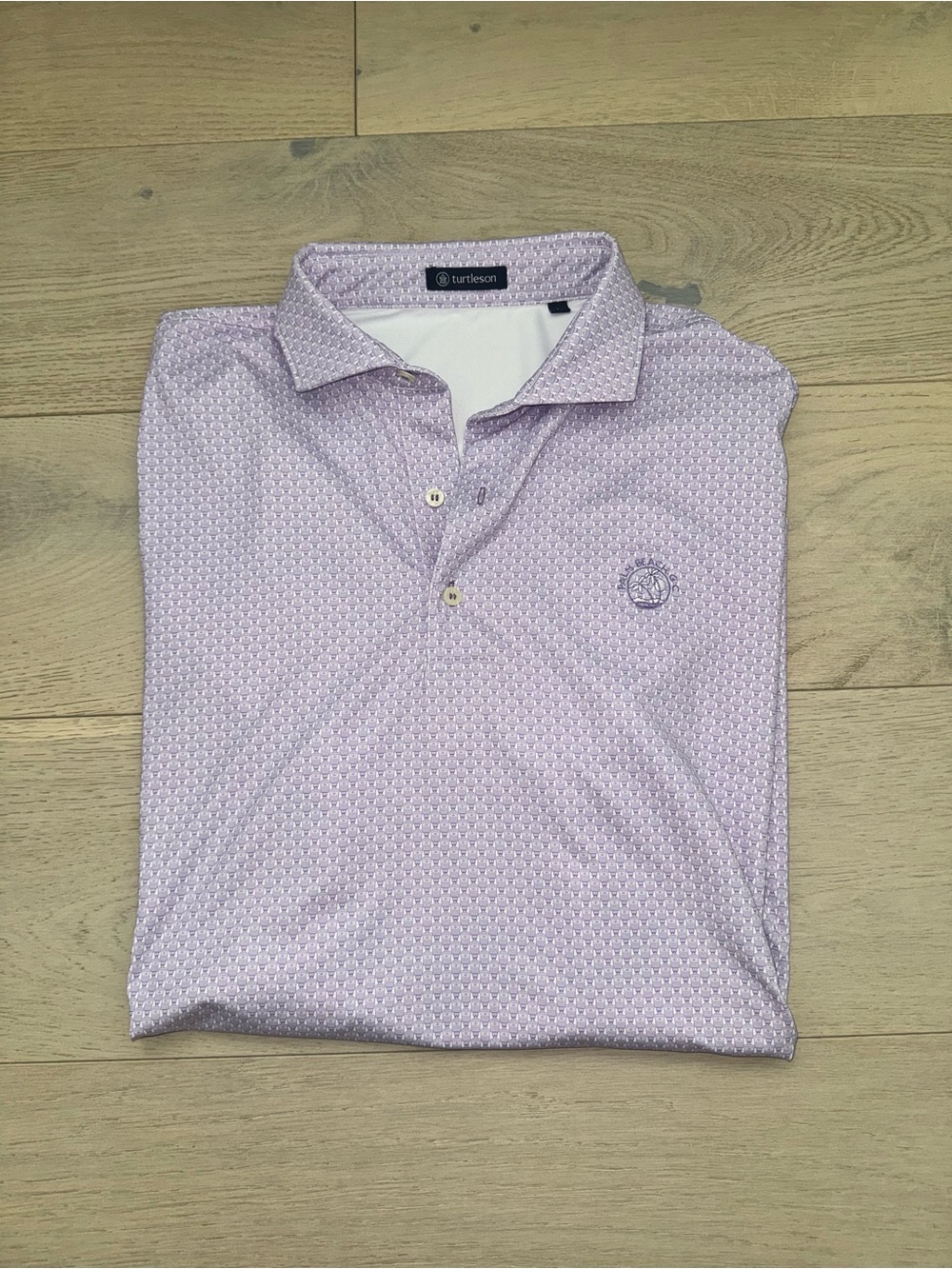 NWOT ⛳️👕🏌🏽Palm Beach Golf Club Turtleson Palm Beach Par 3 Golf Polo embroidered - Picture 4 of 8